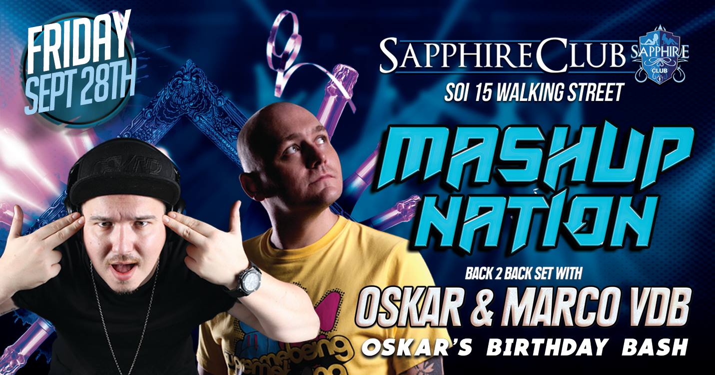 MashUp Nation DJ OSKAR's Birthday // Marco VDB