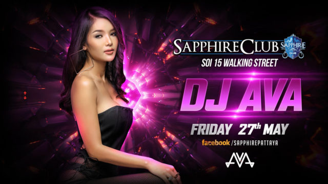 DJ AVA is set to spin a high energy EDM set at Sapphire Club.