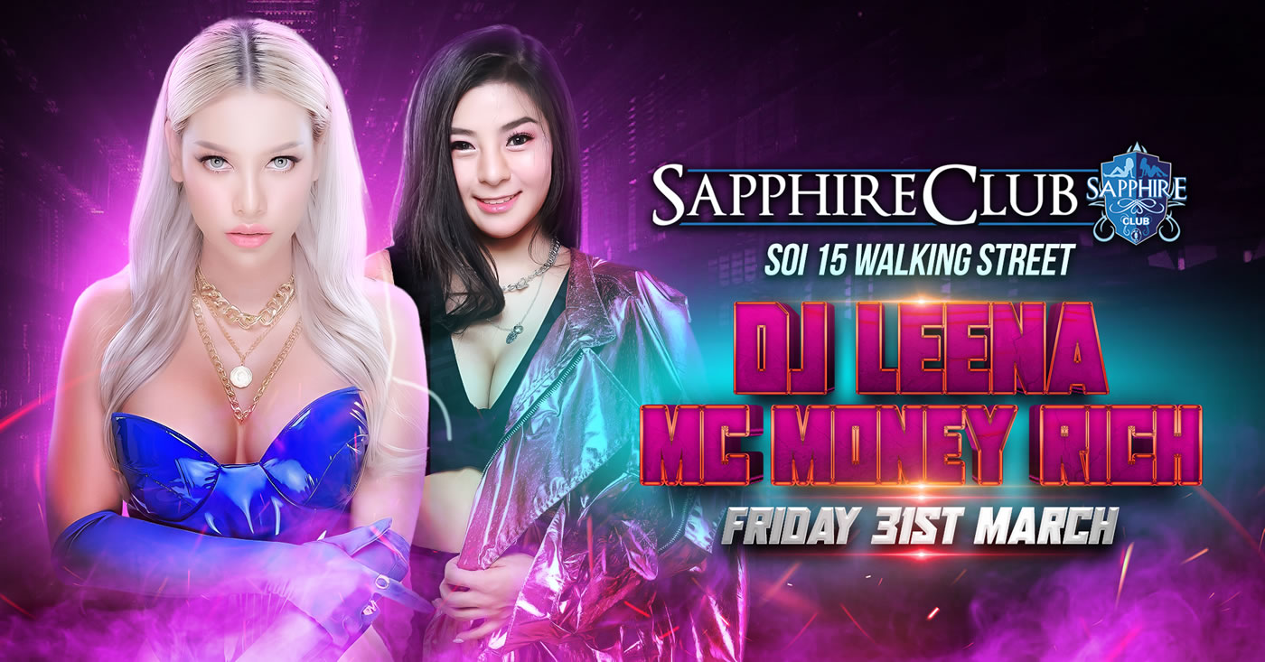 DJ Leena // MC MoneyRich at Sapphire Club