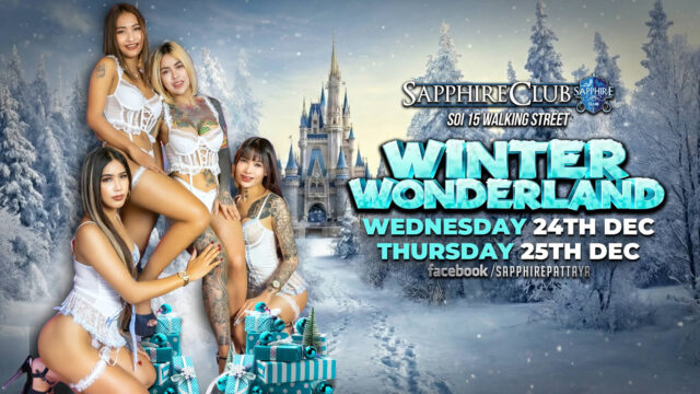 Winter Wonderland Sapphire Xmas